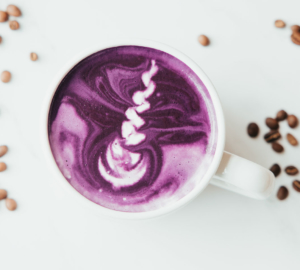 ube latte on the menu sprudge 1